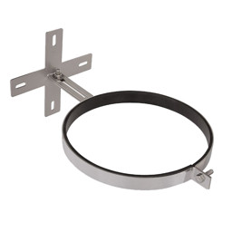 Zeige Details für Teleskop-Wandhalterung, Edelstahl, Ø = 300 mm Bild von Teleskop-Wandhalterung, Edelstahl, Ø = 300 mm