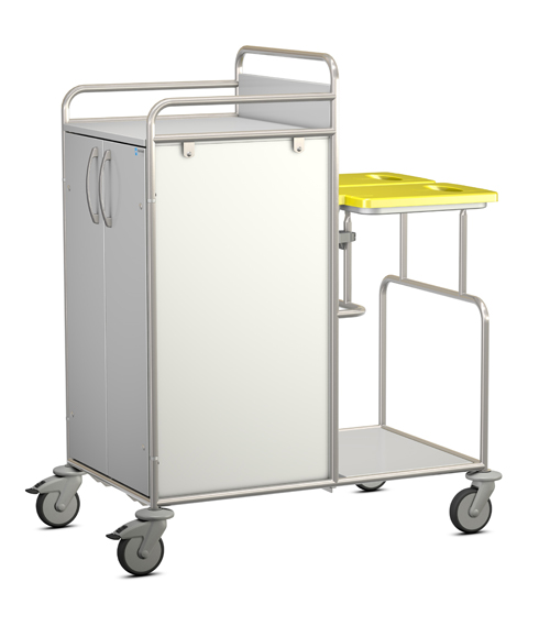 Bild von Etagenwagen mit Scharnierlager