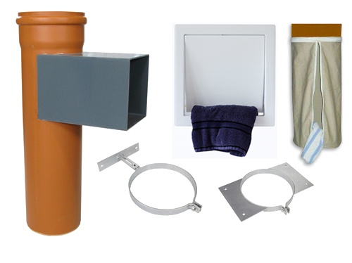 Hochwertige Komponeneten für Ihren Wäscheabwurf