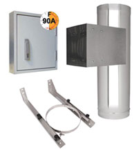 Wäscheabwurf in Brandschutz-Ausführung